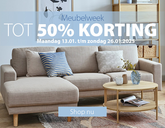 Meubelweek |  Tot 50% korting 